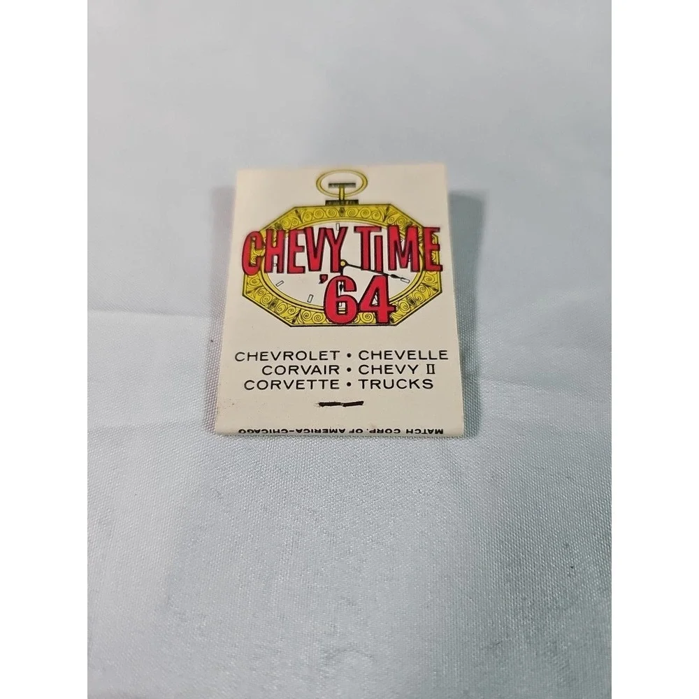 1964 Chevrolet Dealer Promo Matchbox Chevy Time‎ 64